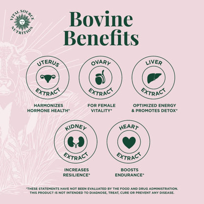 PRIMAL HEALTH Female Organ Protection Capsules 60 Count